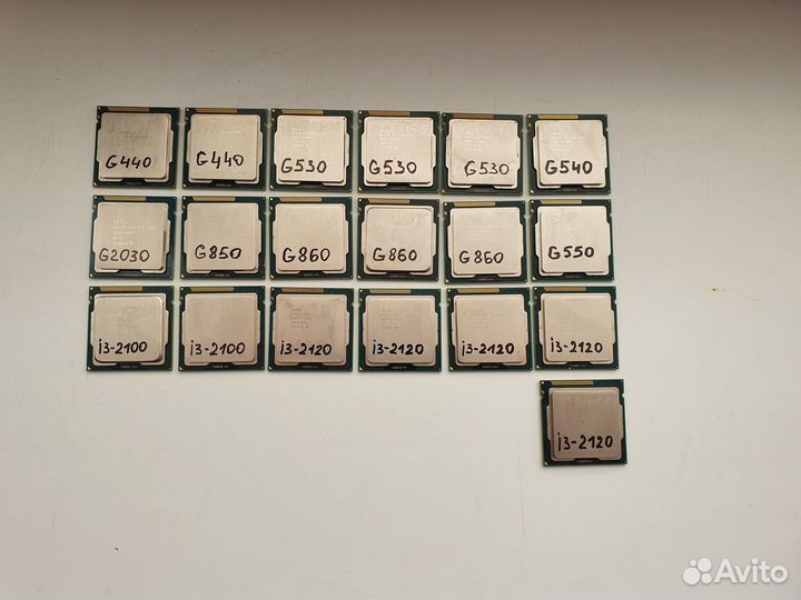 LGA 1155 G530 и G440 и G860 и 2120