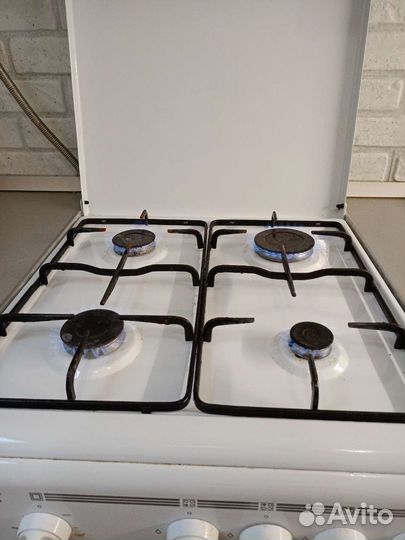 Газовая плита с электрической духовкой
