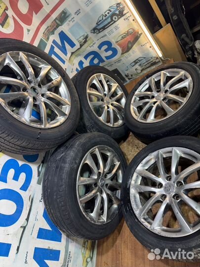 Диски оригинал R17 Инфинити Ниссан