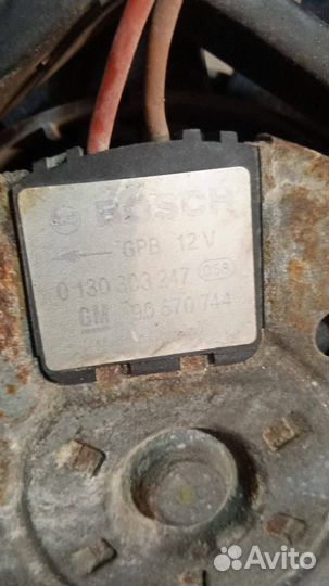 Вентилятор радиатора Opel Zafira (A) 2001