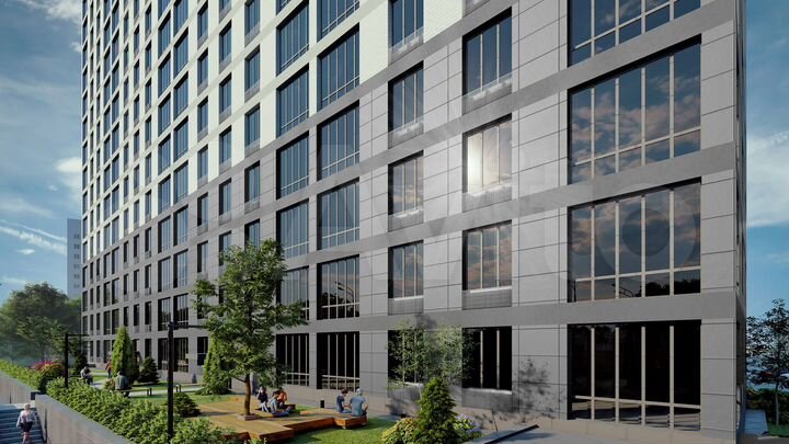 3-к. квартира, 108,9 м², 1/16 эт.