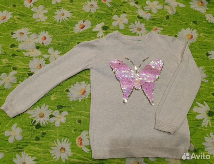 Кофта 122 см перевертыш