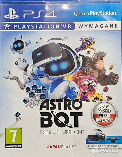 Игра для playstation ps4 astro BOT