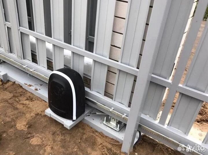 Откатные ворота под ключ