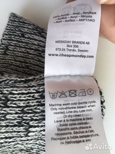 Новая шапка Cheap Monday Швеция оригинал