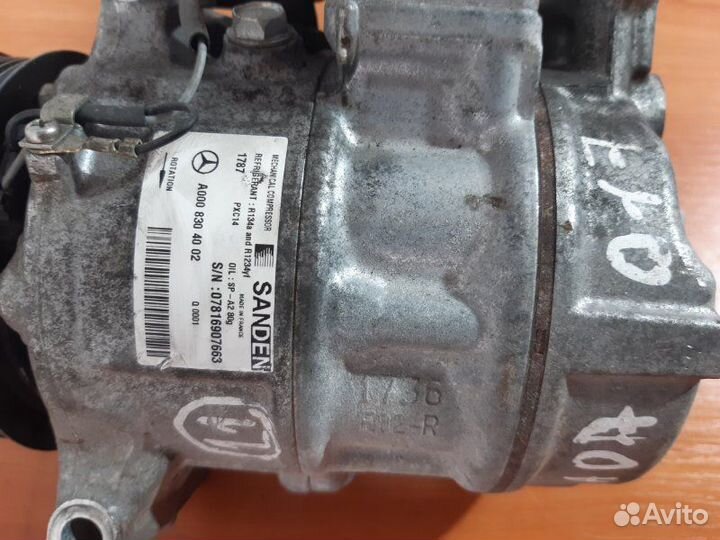 Компрессор кондиционера Mercedes C-Class W205 M274