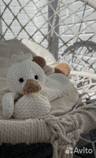 Комфортер, вязаные игрушки