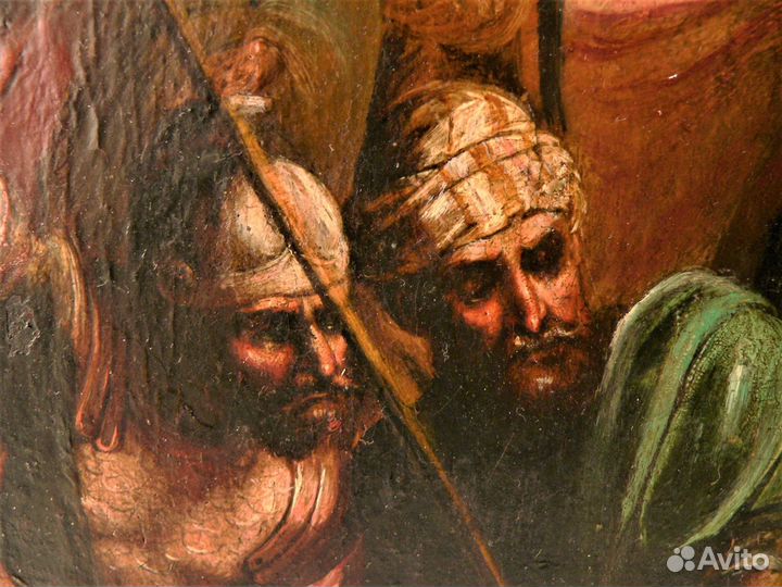 Икона Страсти Христовы, несение креста