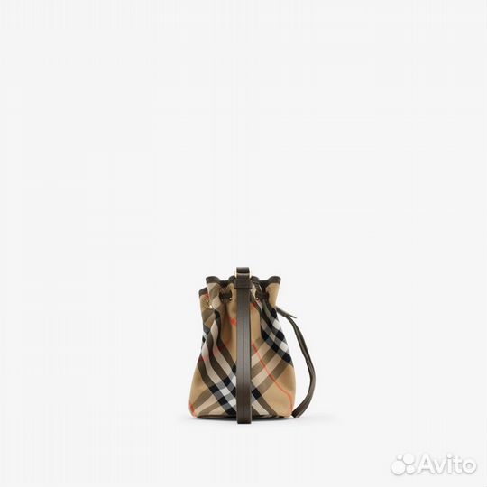 Burberry Check Drawstring Pouch