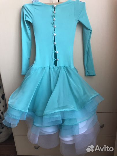 Платье Ю-1,латина,рост 134-140