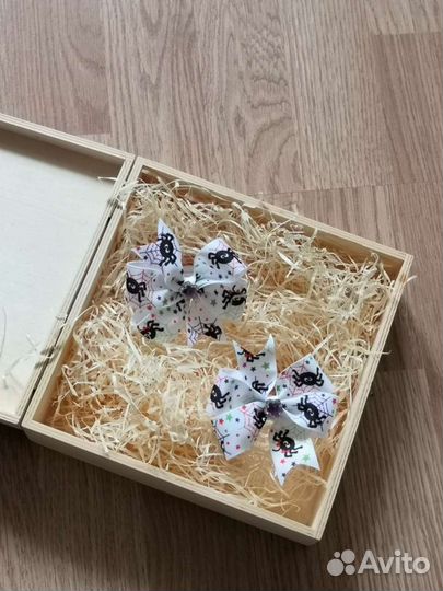 Halloween бантики Паучки