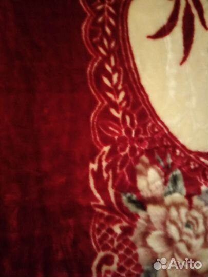 Одеяло -плед,велюр, Корея