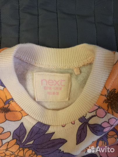 Костюм трикотажный толстовочный некст 12-18 новый