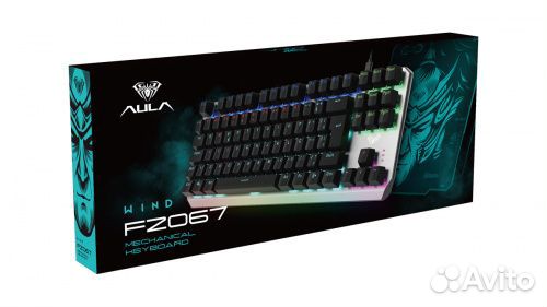 Клавиатура Механ-ая aula F2067