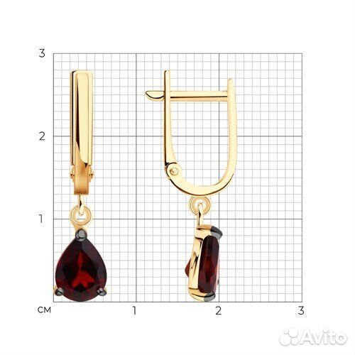 Серьги sokolov из серебра, 92023151