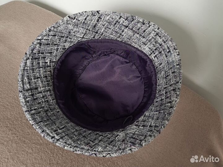 Панама женская из твида 56р