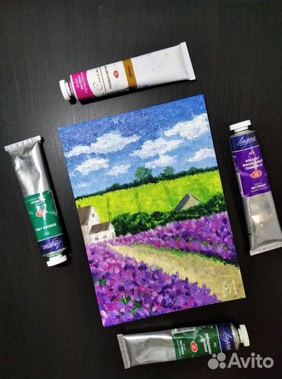 Картины маслом миниатюры