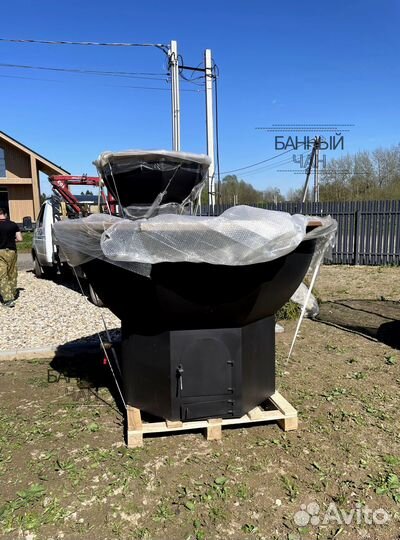 Чан для бани. Купель