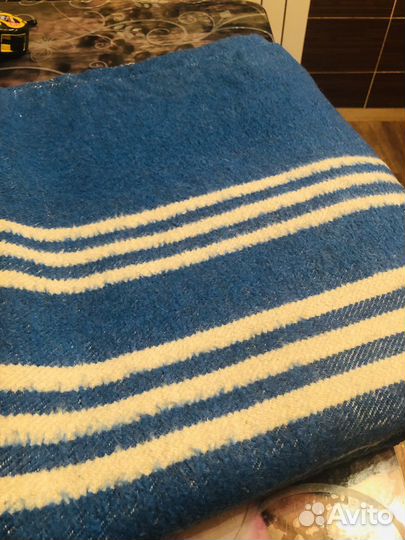 Одеяло шерстяное СССР, подушки