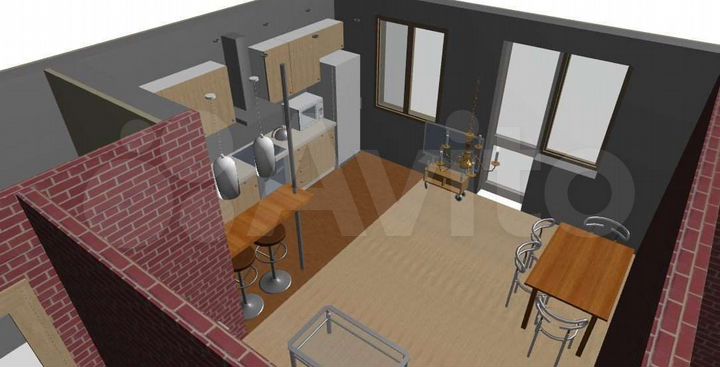 2-к. квартира, 68,5 м², 8/9 эт.