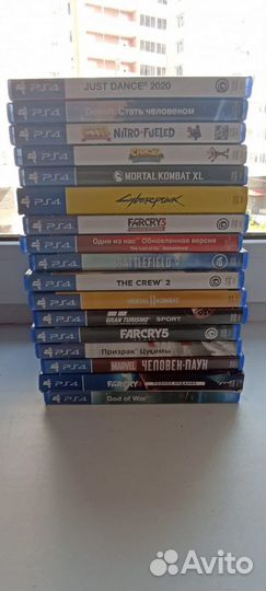 Диски игры для ps4