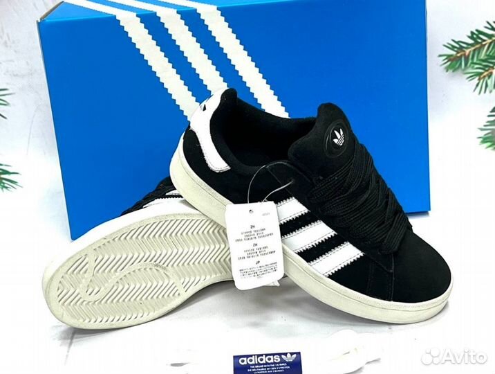 Кроссовки Adidas Campus 00s Black Люкс