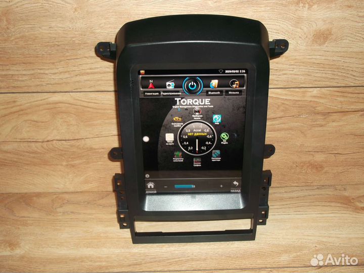 Магнитола Chevrolet Captiva Android типа Tesla