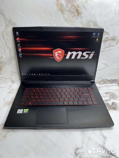 MSI ноутбук игровой 15.6