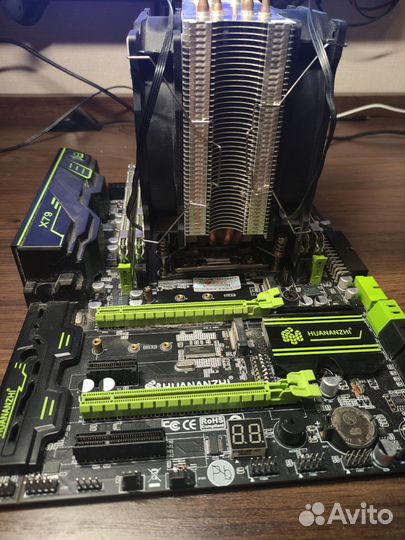 Игровой комплект Xeon e5 1650v2, X79, 16гб