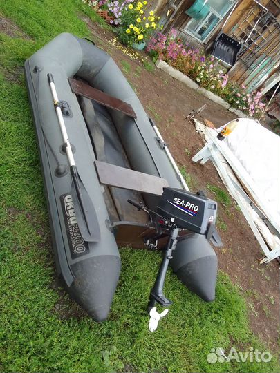 Лодка с мотором 2,6 лс