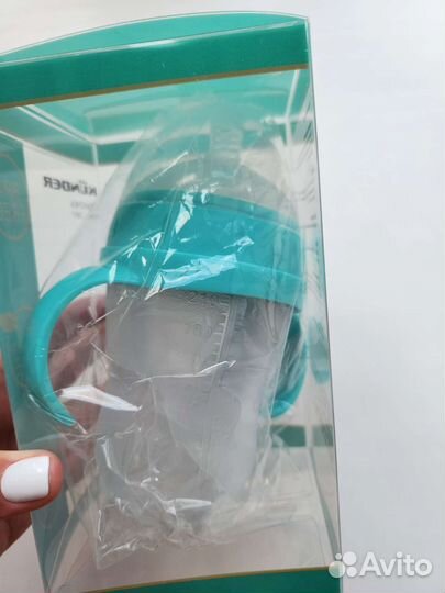 Бутылочка мягкая силиконовая новая