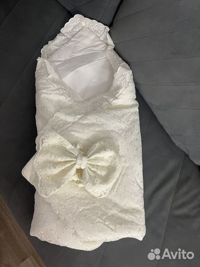 Одеяло на выписку зима