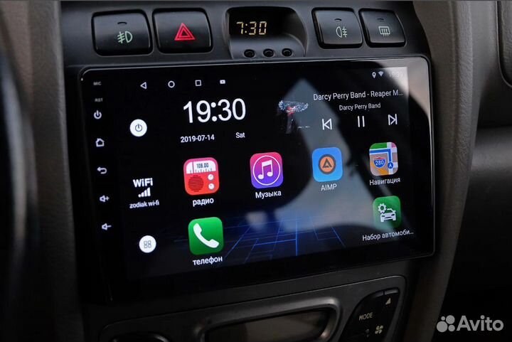 Магнитола Hyundai Santa Fe 2000-2012 Android