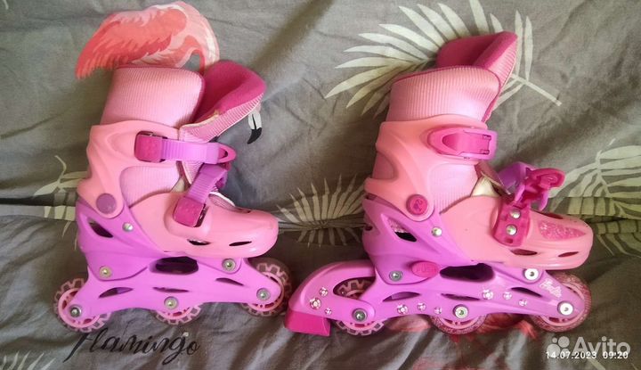 Ролики для девочки Barbie