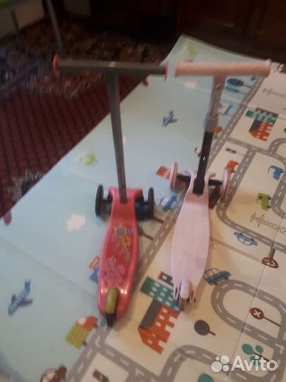 Самокат детский трехколесный