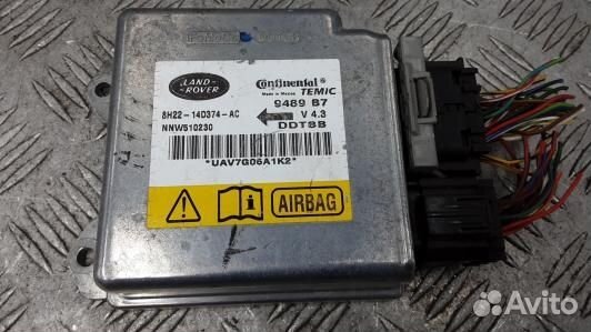 Блок управления airbag land rover range rover spor