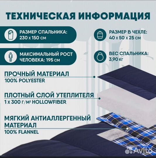 Спальный мешок Jungle Camp двухместный