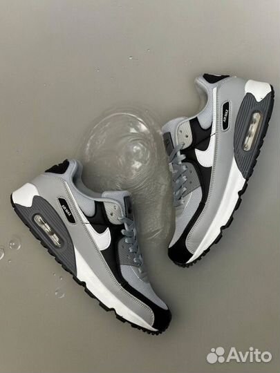 Кроссовки мужские Nike AirMax 90 серые