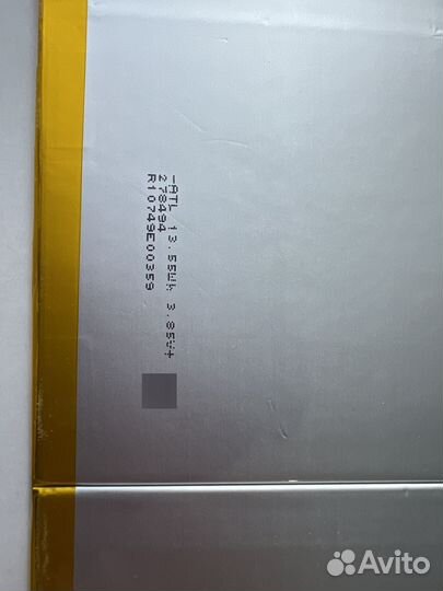 Аккумулятор к планшету Lenovo Tab 4 TB-X304L