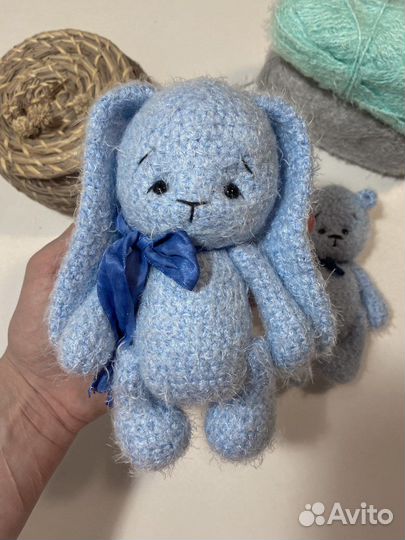 Вязанные игрушки для малыша