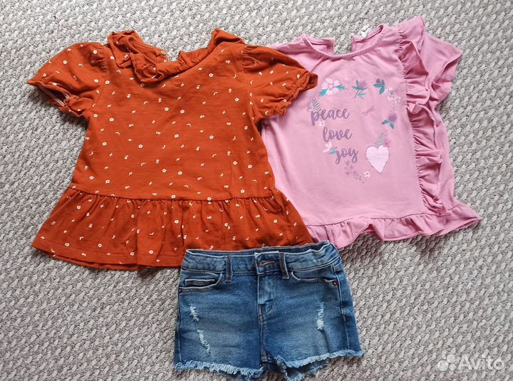 Вещи для девочки 104 (next, sela, h&m.)