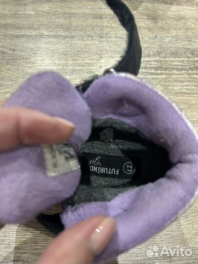 Ботинки демисезонные для девочки 27 размер