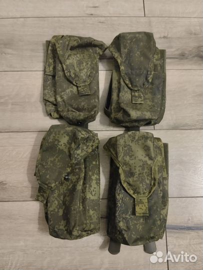 Подсумок двойной ак 6ш117 Ратник техинком с роп