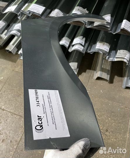 Арка правая Mitsubishi Lancer X 2007-2018 sedan