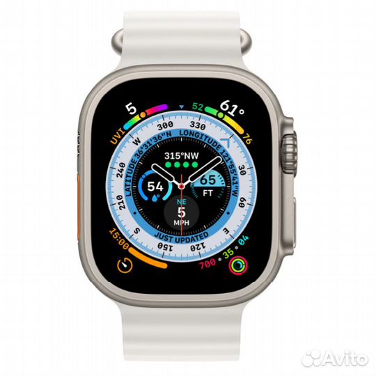 Apple Watch Ultra GPS, 49 мм, корпус из титана