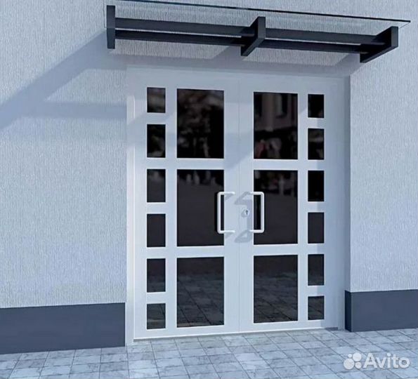 Алюминивые двери