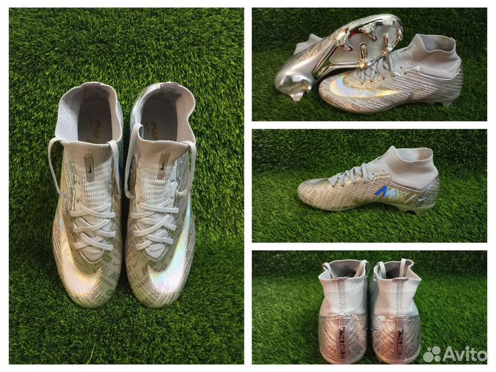 Футбольные бутсы nike air zoom