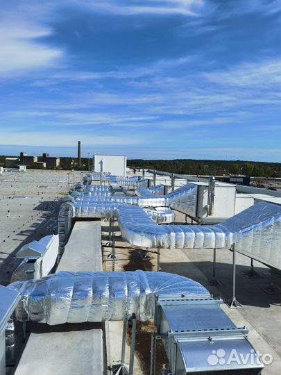 Монтаж систем вентиляции и кондиционирования