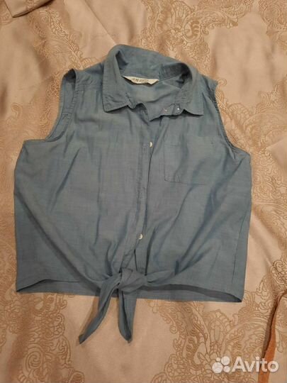 Рубашка-топ HM для девочки рост 152
