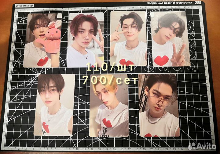 Карты enhypen romance untold (weverse ver.)